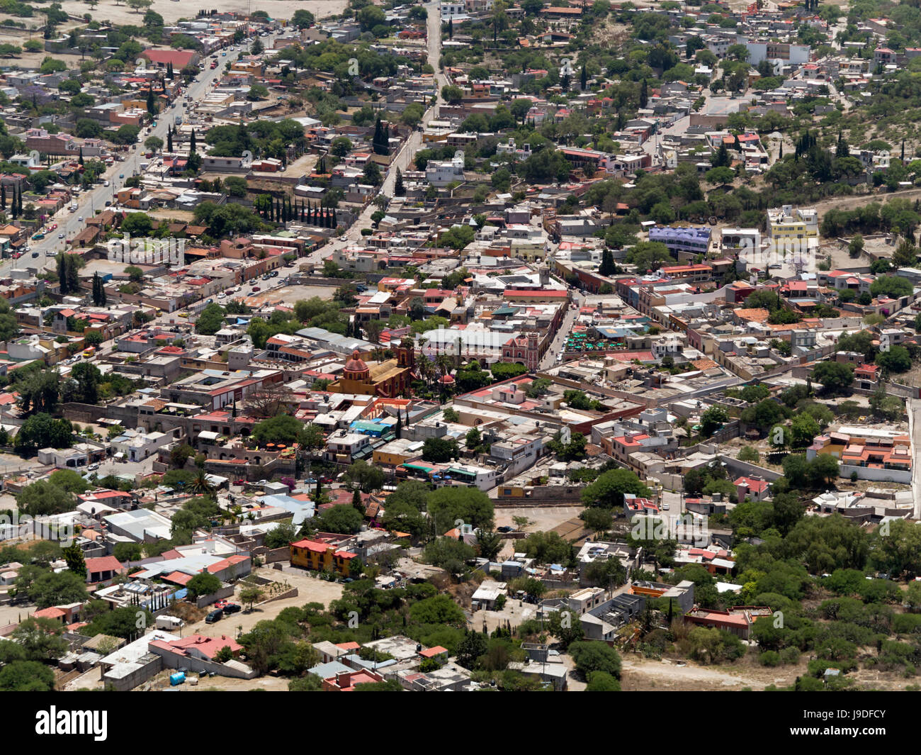 Romantic town of Bernal, Mexico Stock Photo - Alamy