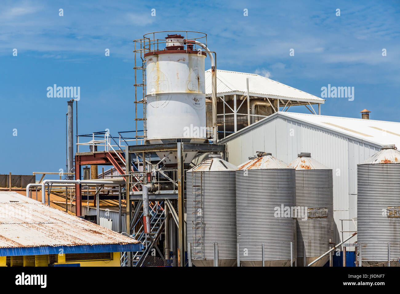 Beer Factory in St Kitts Stock Photo Alamy