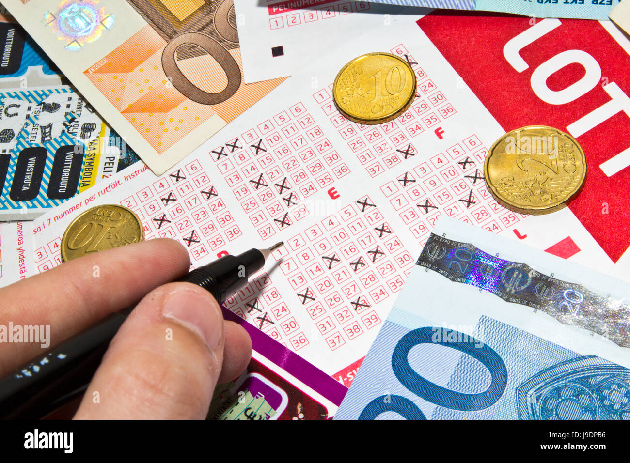 coin, lottery, bet, ticket, betting, success, victory, win, money, lose  Stock Photo - Alamy