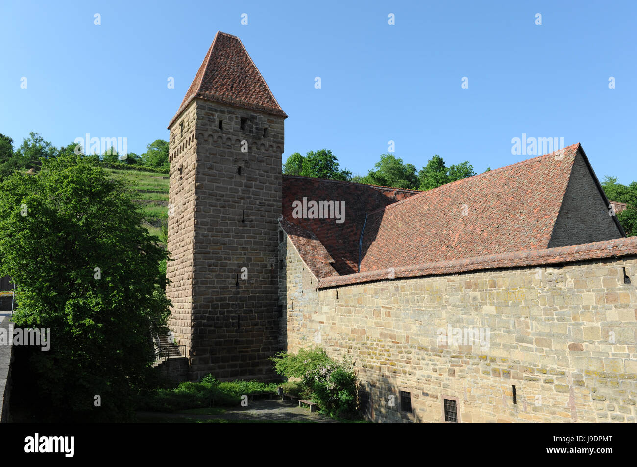 sights, ruins, monastery, world cultural heritage, convent, building of Stock Photo