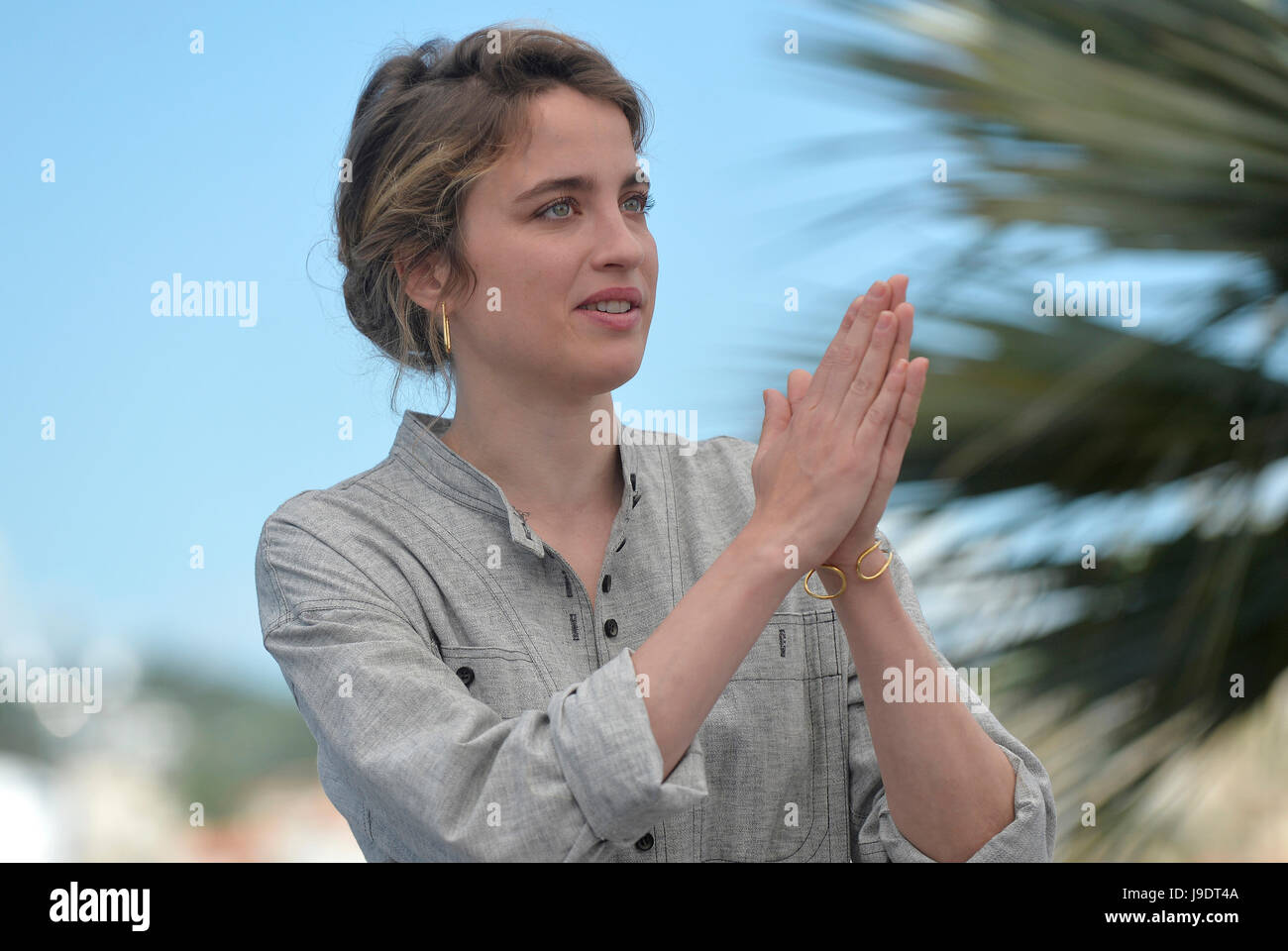 70th edition of the Cannes Film Festival: actress Adle Haenel, here for the promotion of the film '120 Beats per Minute' (French: '120 battements par Stock Photo