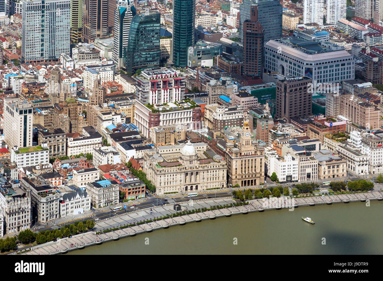 Aerial view of shanghai hi-res stock photography and images - Alamy