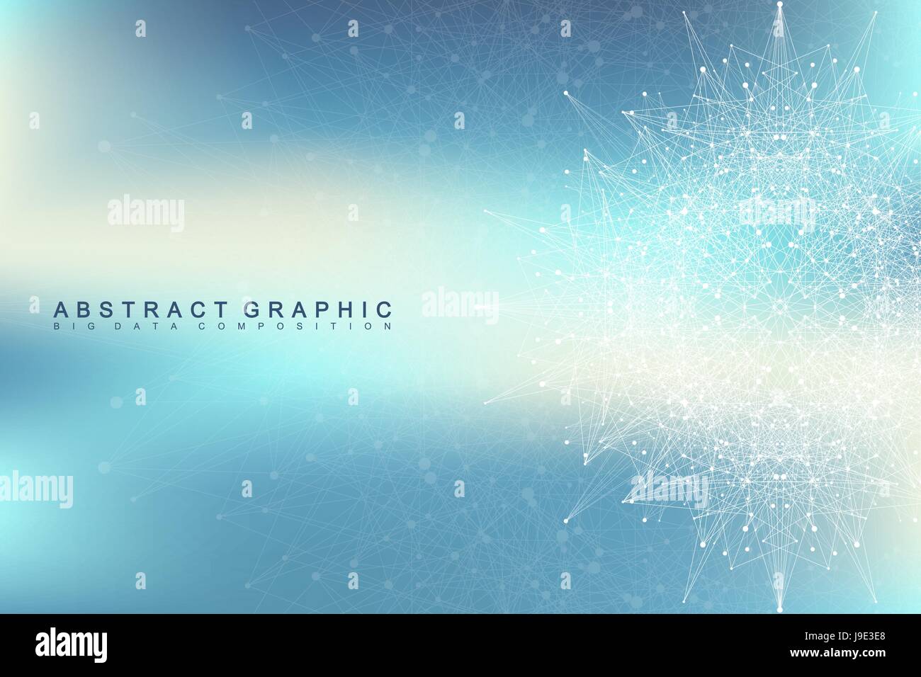 Graphic abstract background communication. Big data visualization ...