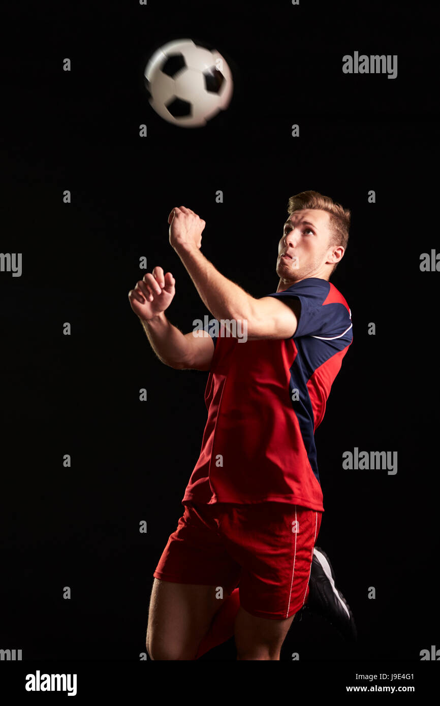 Sport football player head head shot hires stock photography and