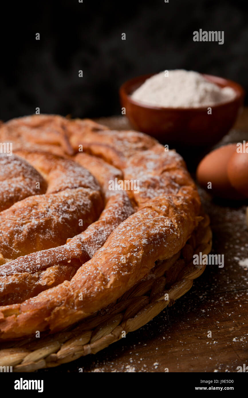 Typical spanish sweet stuffed pastry hi-res stock photography and ...