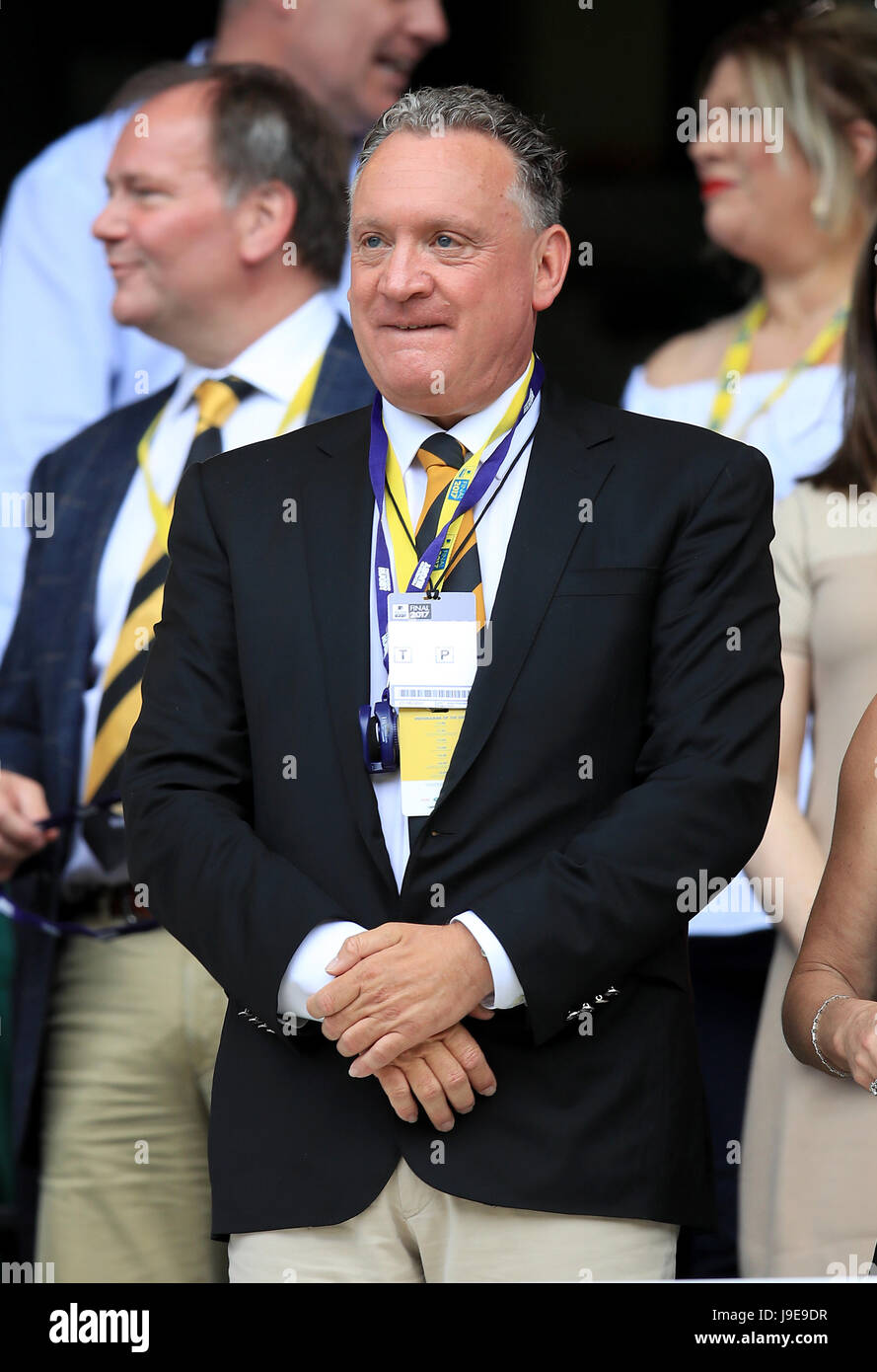 Wasps Owner Derek Richardson Stock Photo Alamy