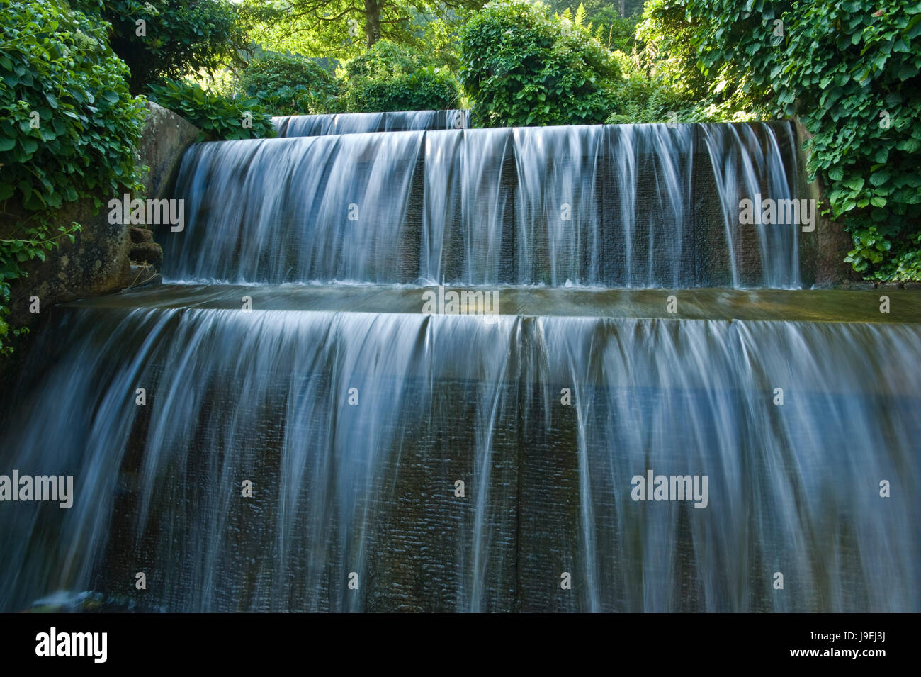 water cascades bad teinach Stock Photo Alamy