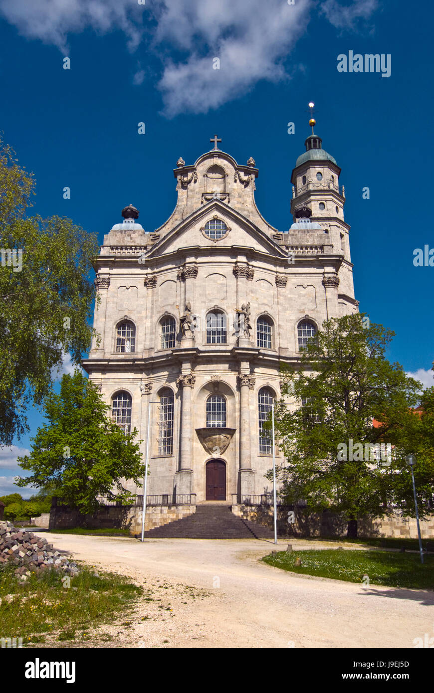 portal of the abbey church neresheim Stock Photo - Alamy