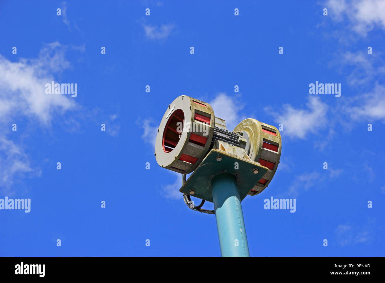 Flood siren hi-res stock photography and images - Alamy