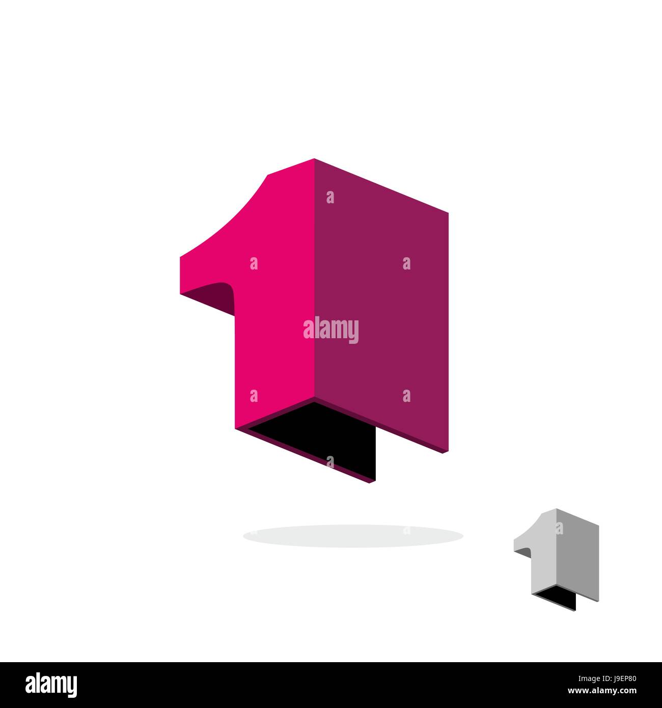 Number 1 word Stock Vector Images - Alamy