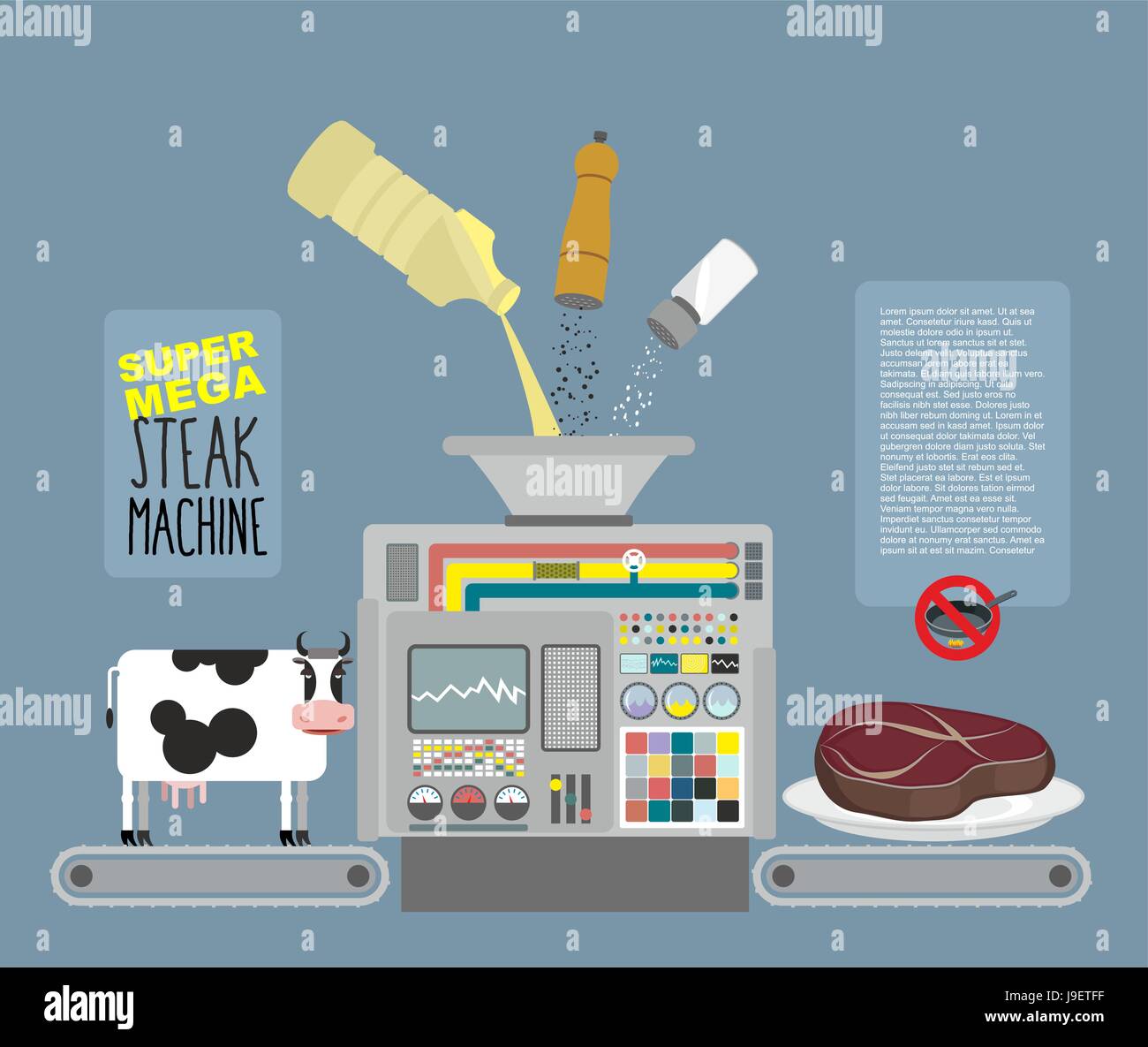 Livestock mega farm Stock Vector Images - Alamy
