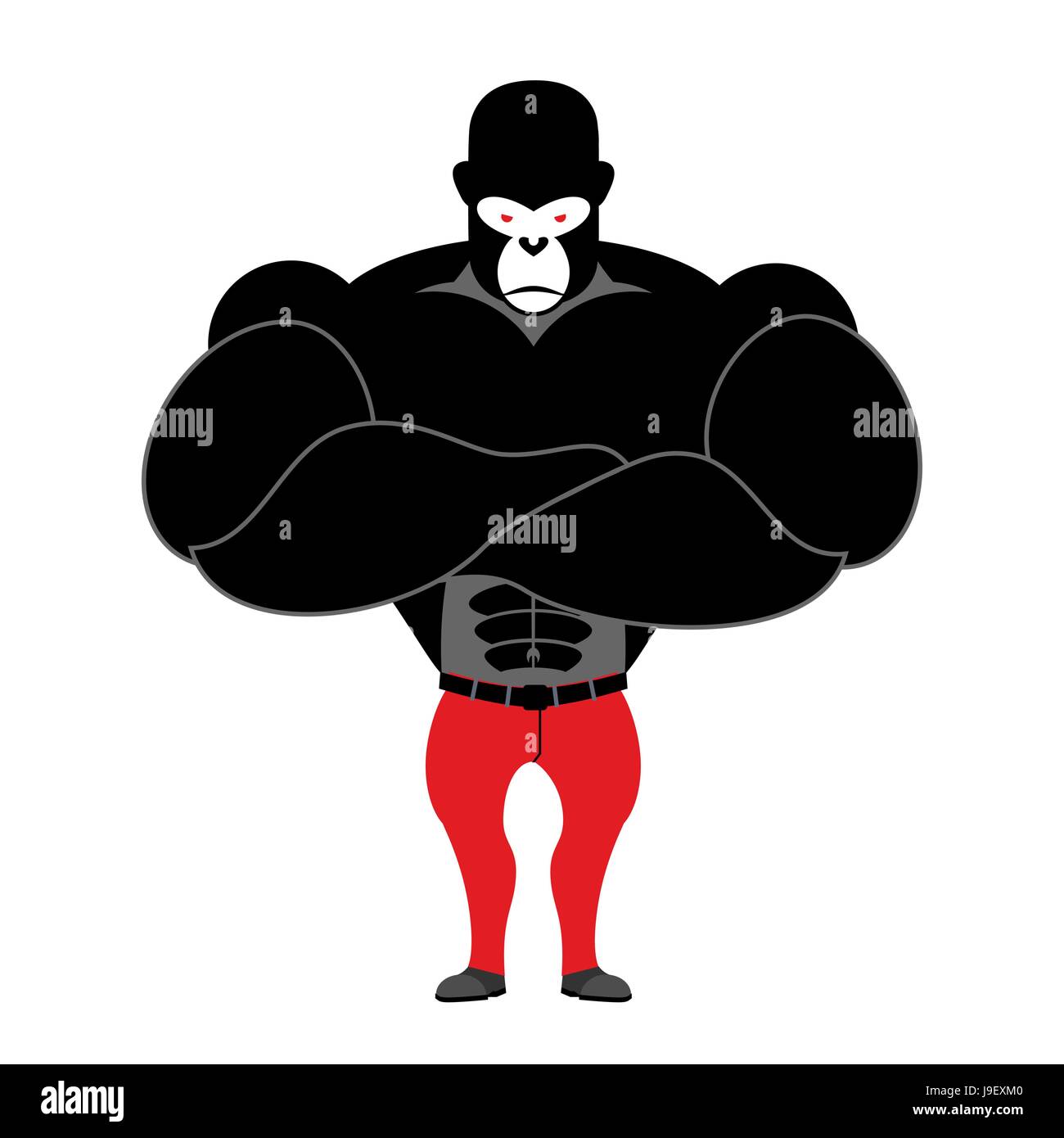 cartoon characters on steroids