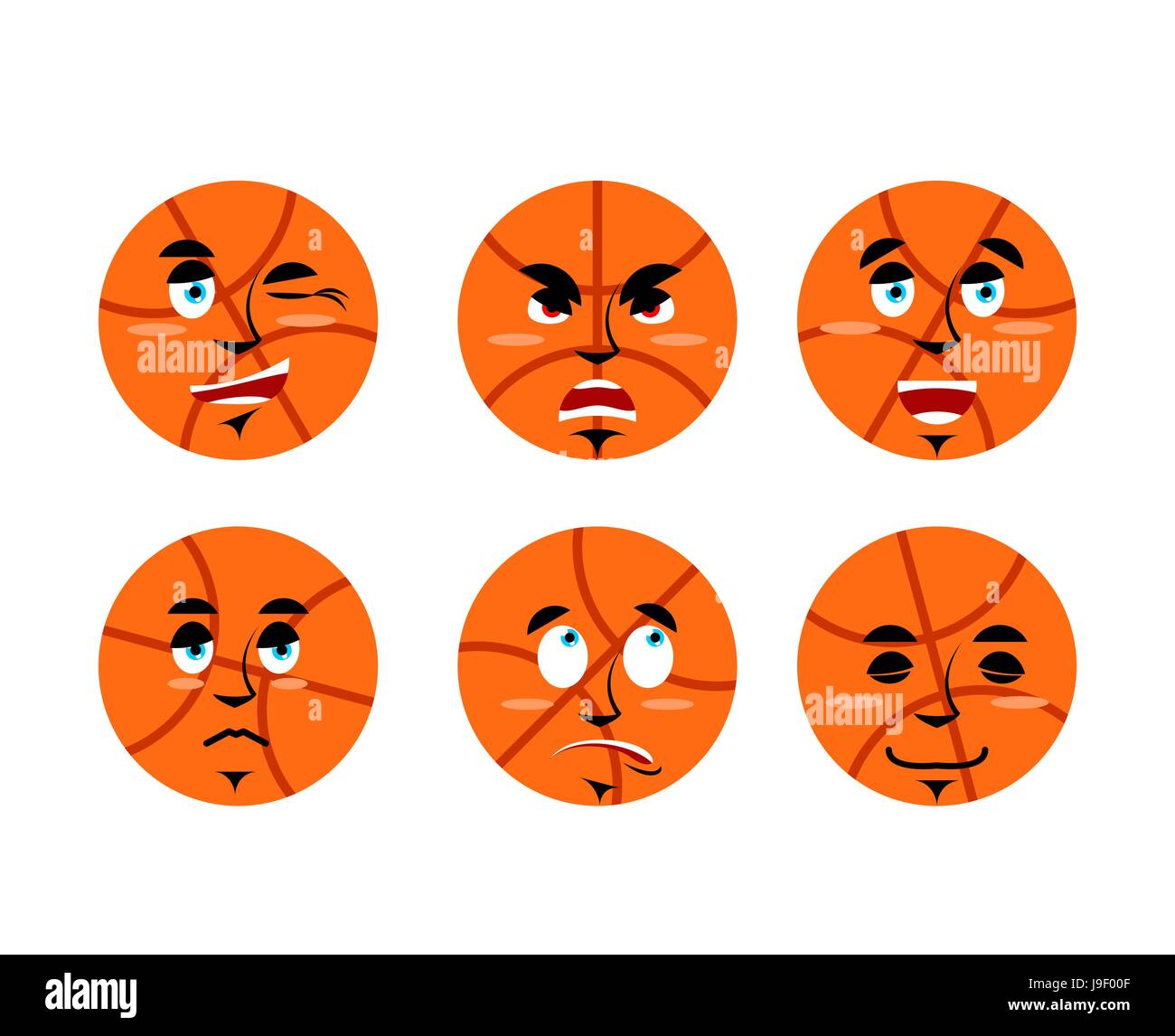 Facial expressions at play Stock Vector Images Alamy