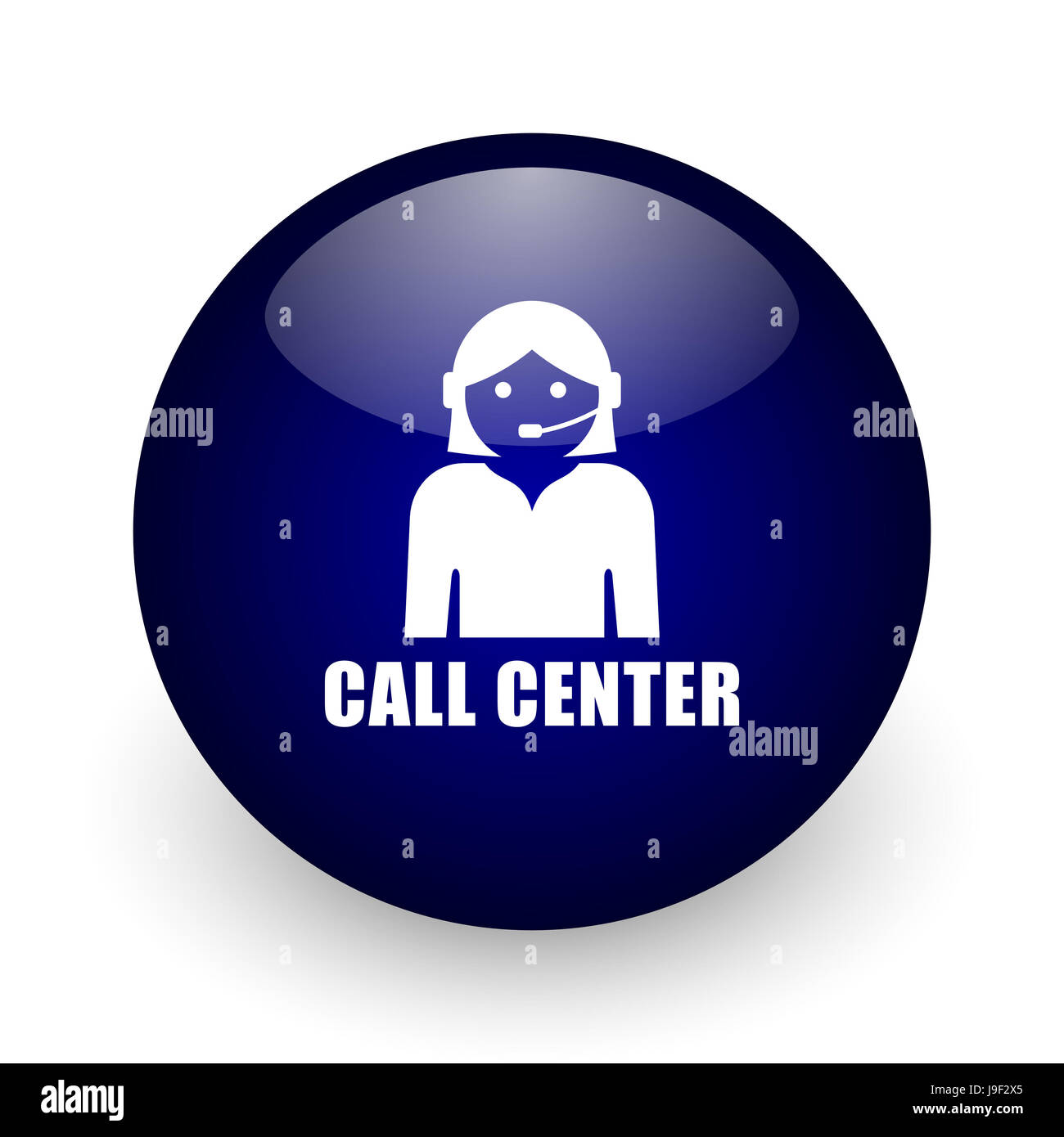 call center icon 3d