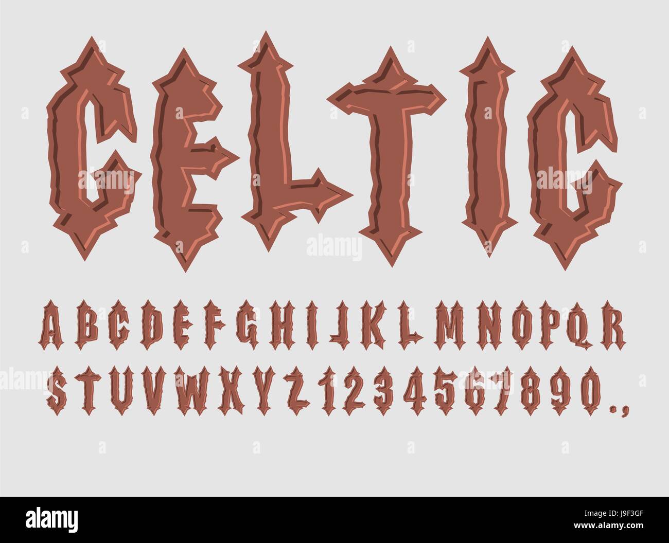 ancient celtic alphabet letters