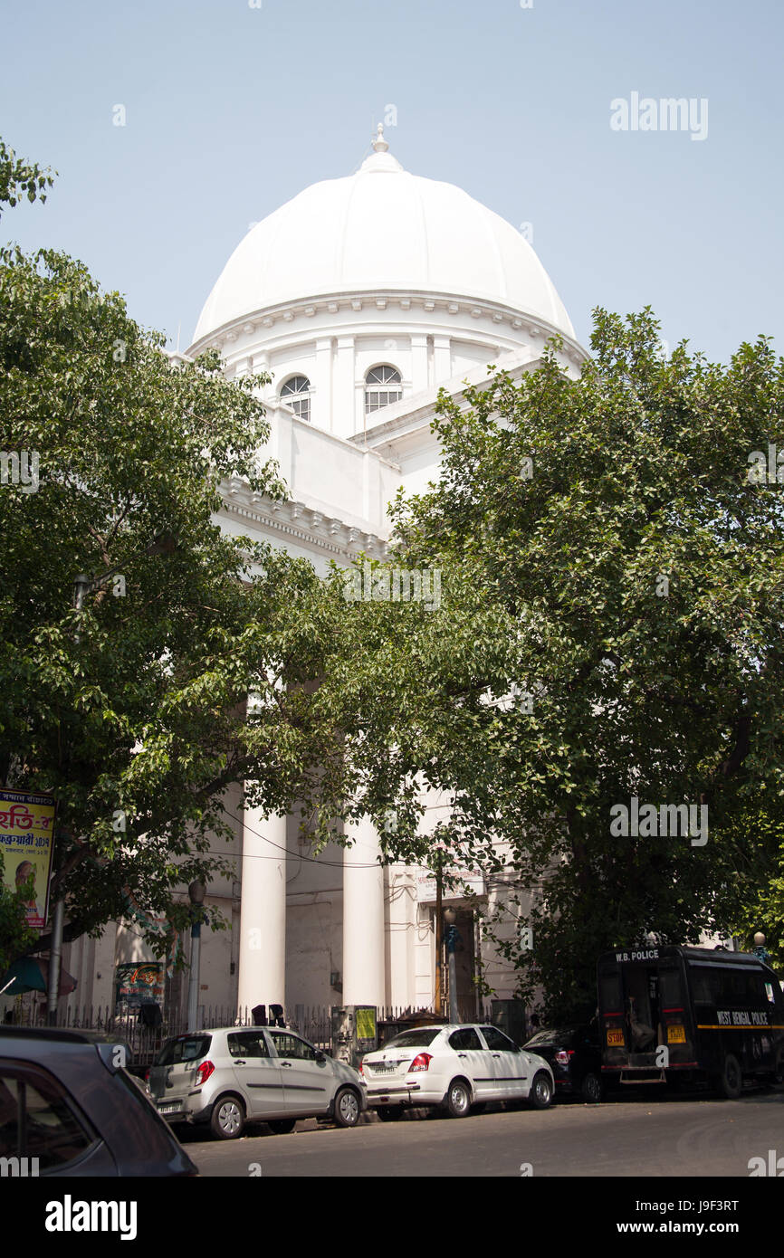 The white domed General Post Office on BBD Square - formerly Dalhousie Square - Kolkata - Calautta West Bengal India Stock Photo