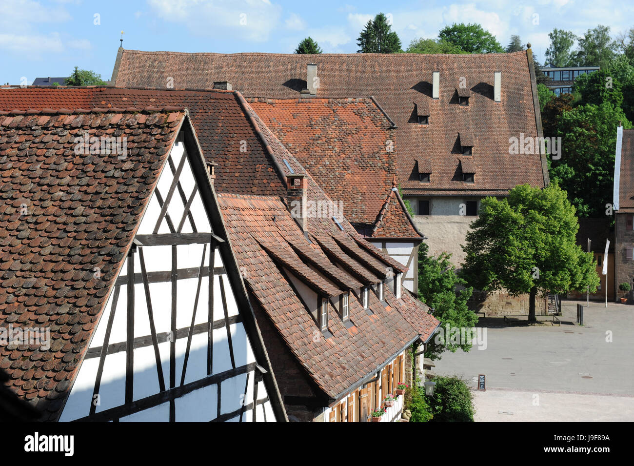 sights, monastery, world cultural heritage, convent, complex of buildings, Stock Photo