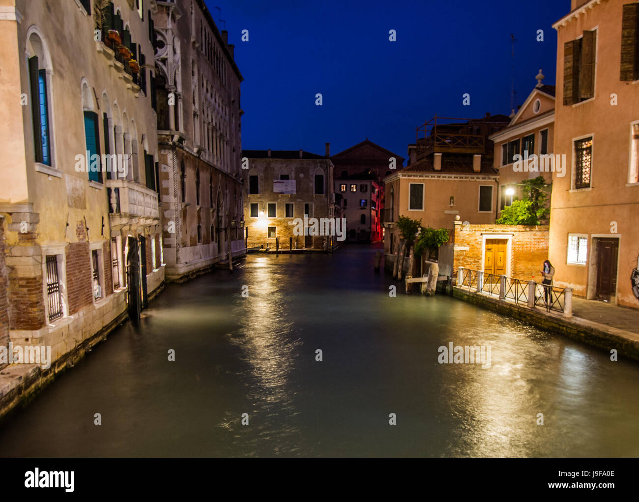 Venice channels Stock Photo