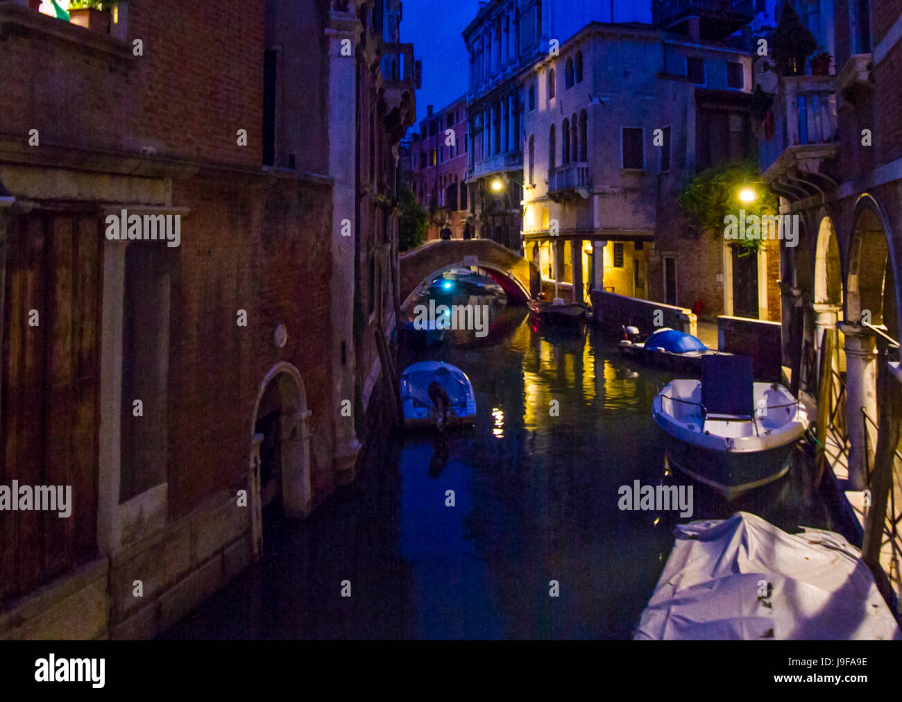Venice channels Stock Photo