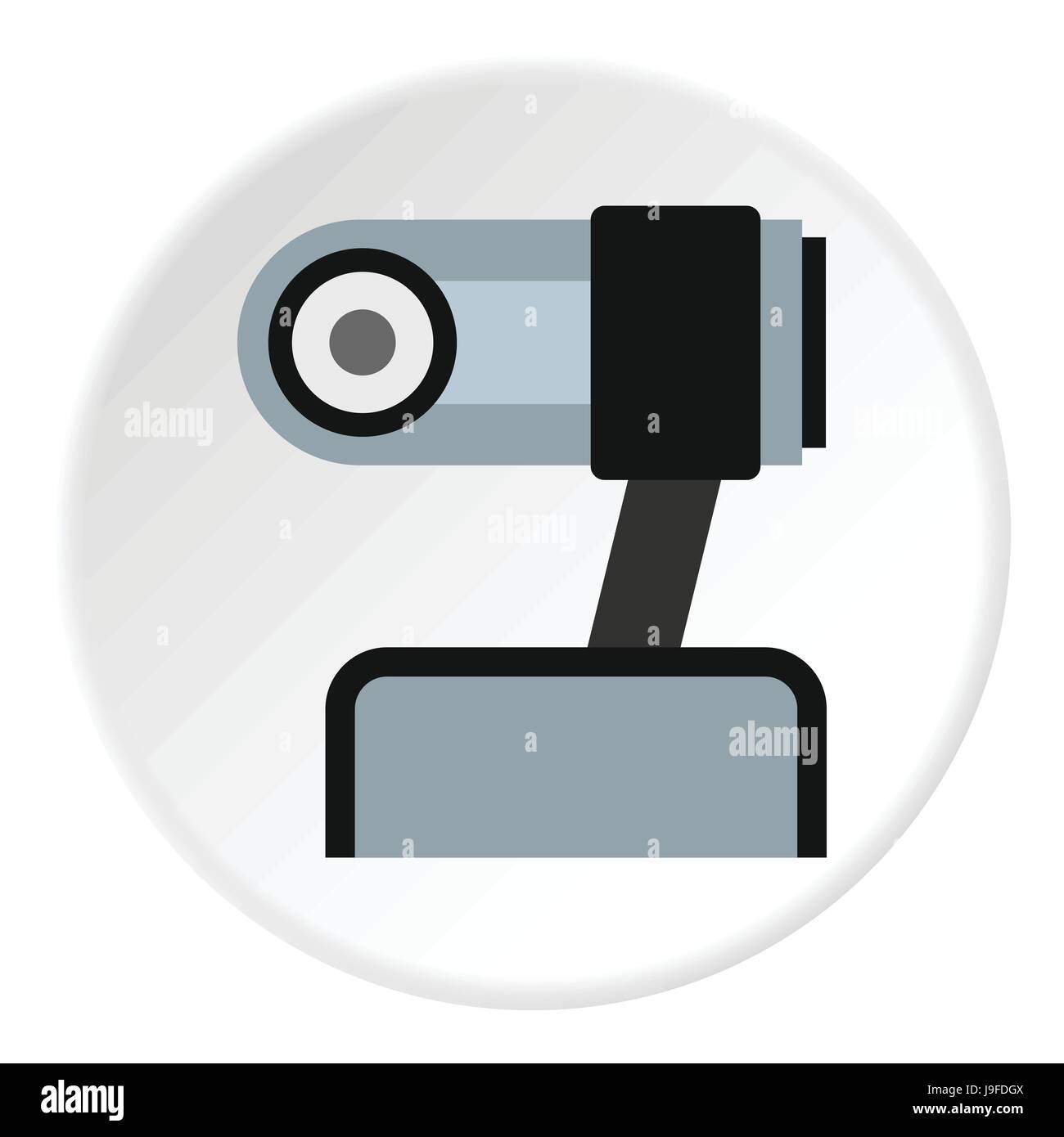 Webcam icon, flat style Stock Vector Image & Art - Alamy