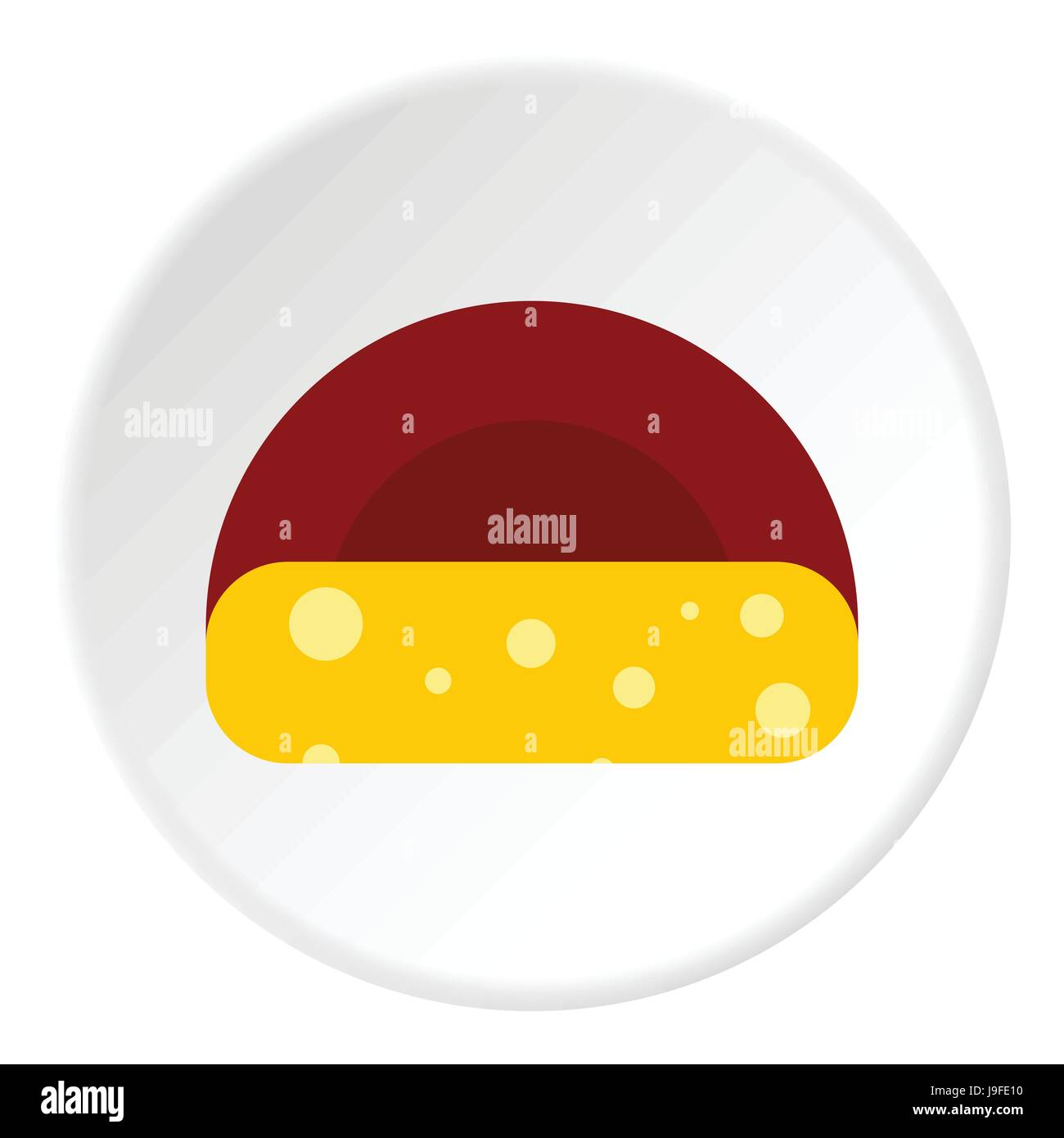 Mild cheese Stock Vector Images - Alamy