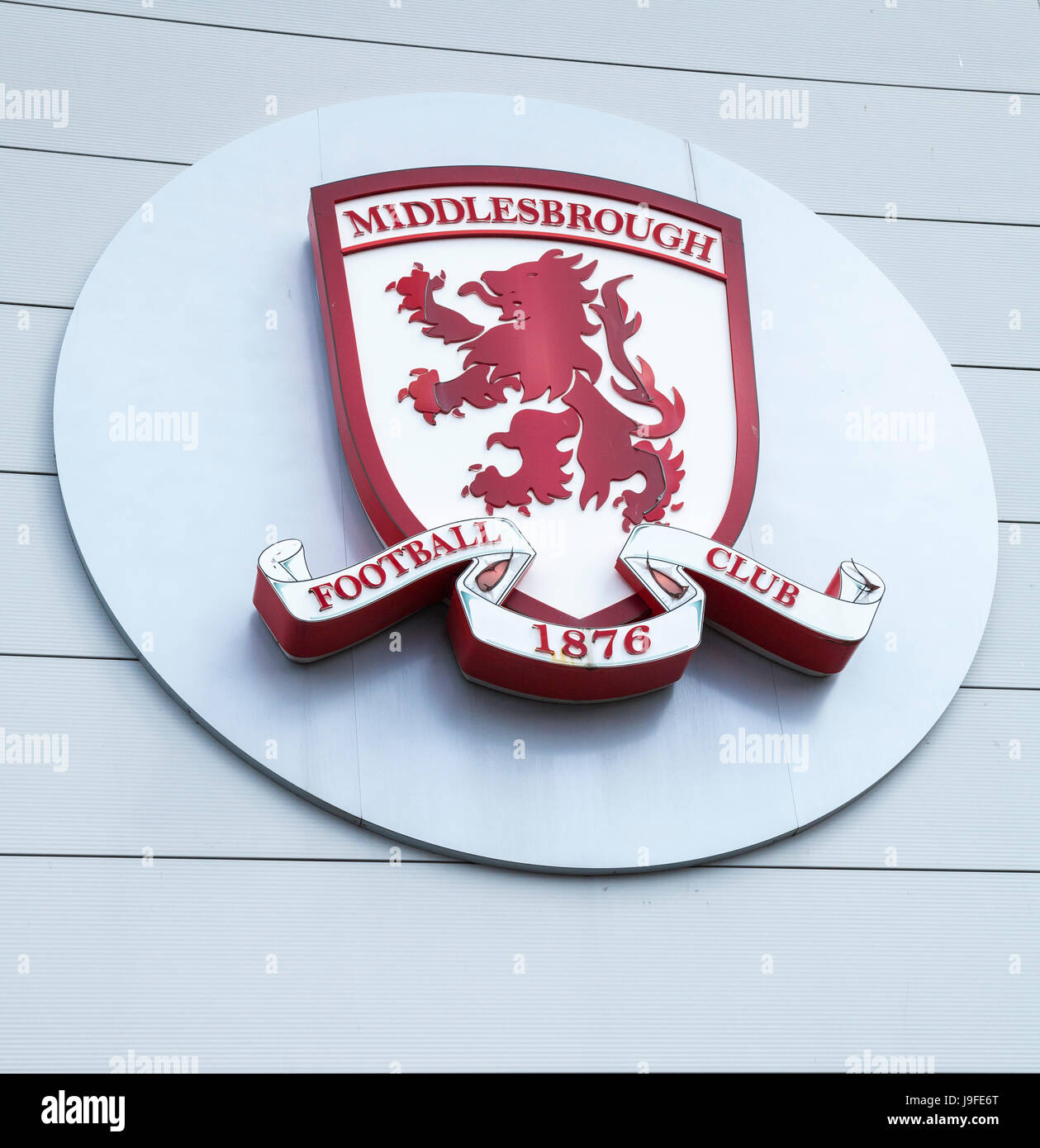 Bicchiere Shot Quadrato Con Stemma Middlesbrough Football Club – Vetro Smaltato – Regalo Per Tifosi