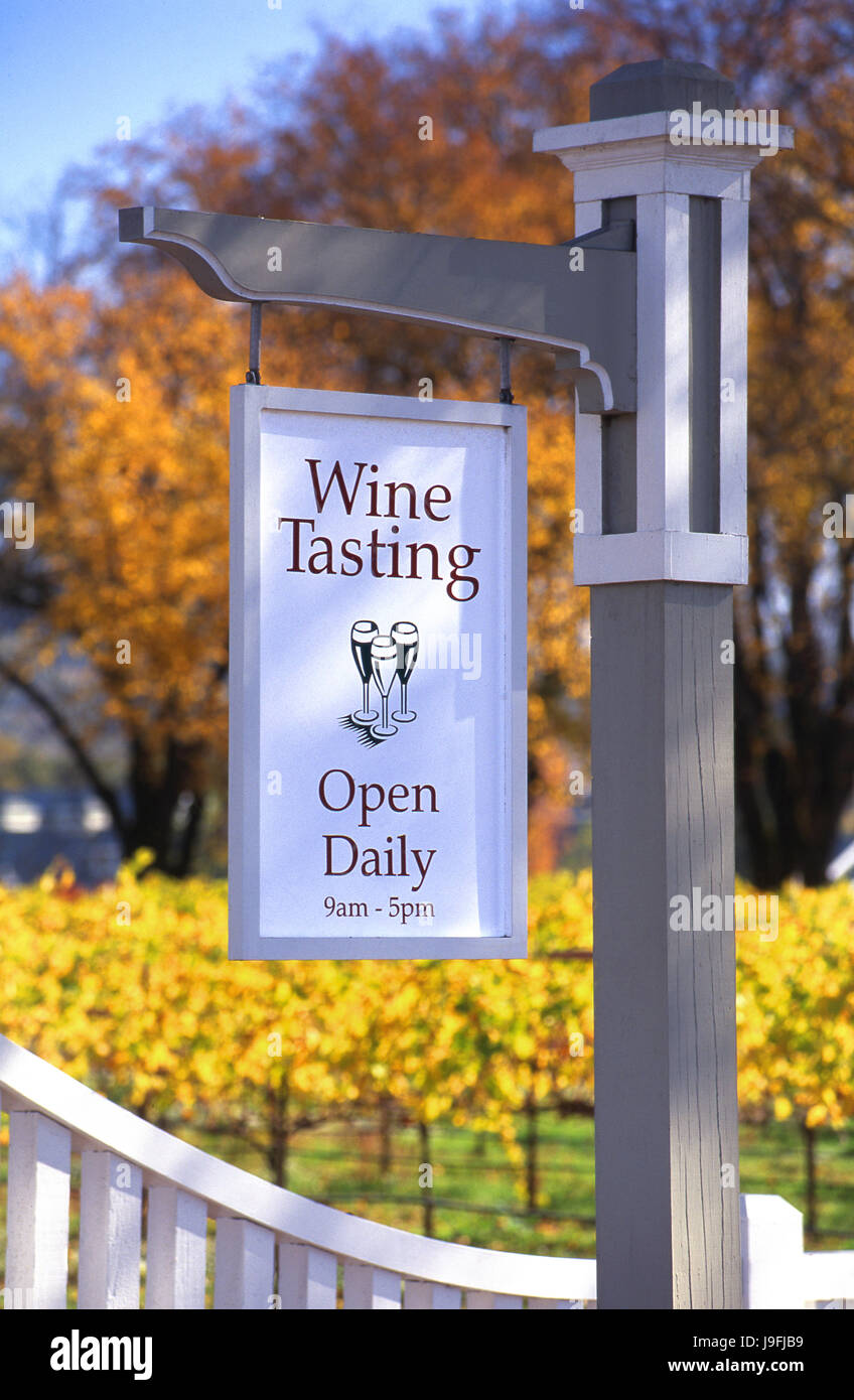 CALIFORNIA WINE TASTING SIGN FETZER VINEYARDS..Wine tasting signboard