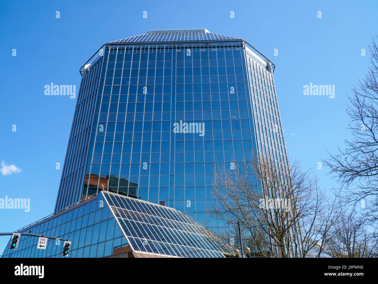 220 NW 2nd Ave building in Portland - PORTLAND - OREGON - APRIL 16, 2017 Stock Photo