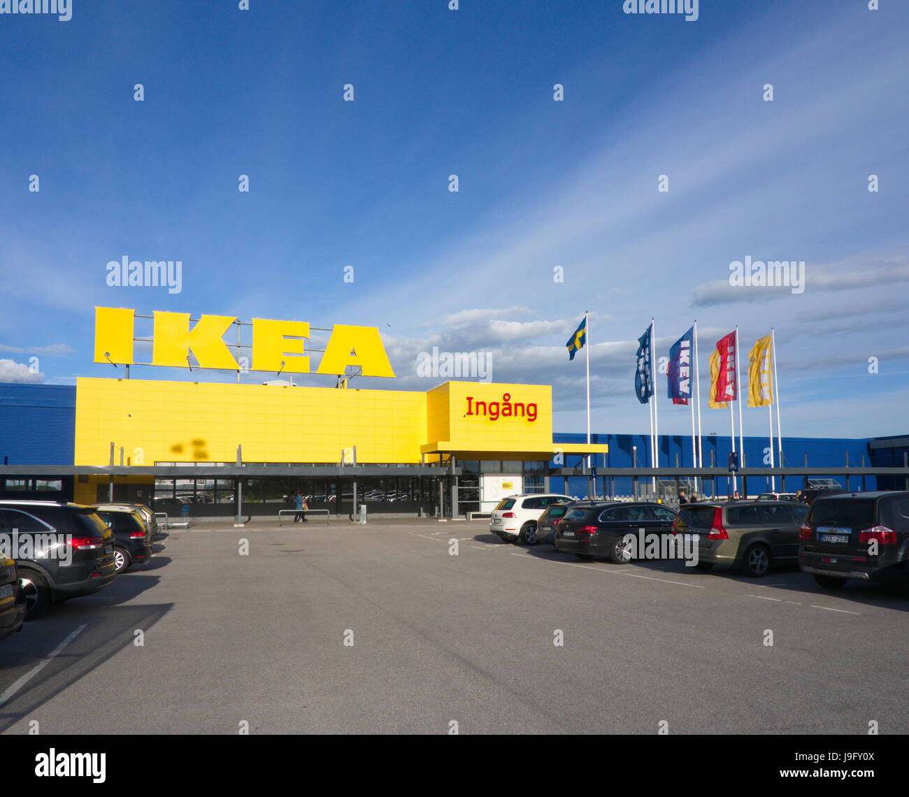 MARIEBERG, SWEDEN MAY 22, 2017 [ IKEA furniture store at Mariebergs