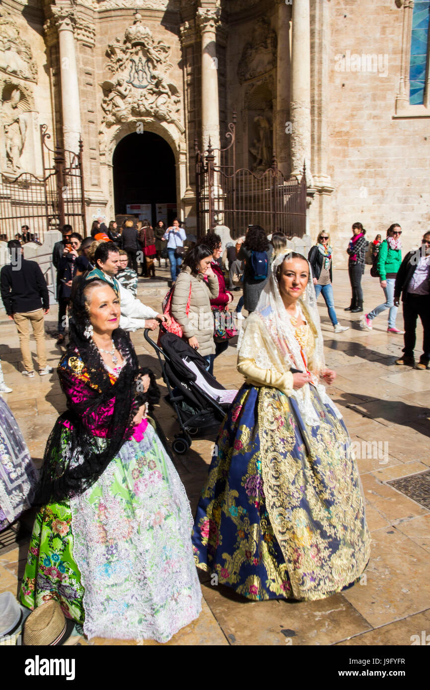 During an annual March festival known as Las Fallas (The Fires ...