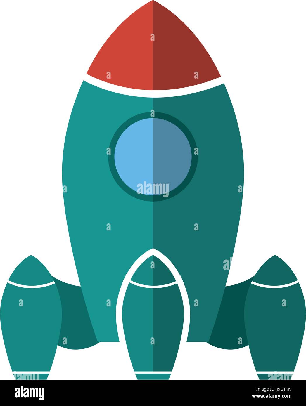 Space rocket icon Stock Vector Image & Art - Alamy