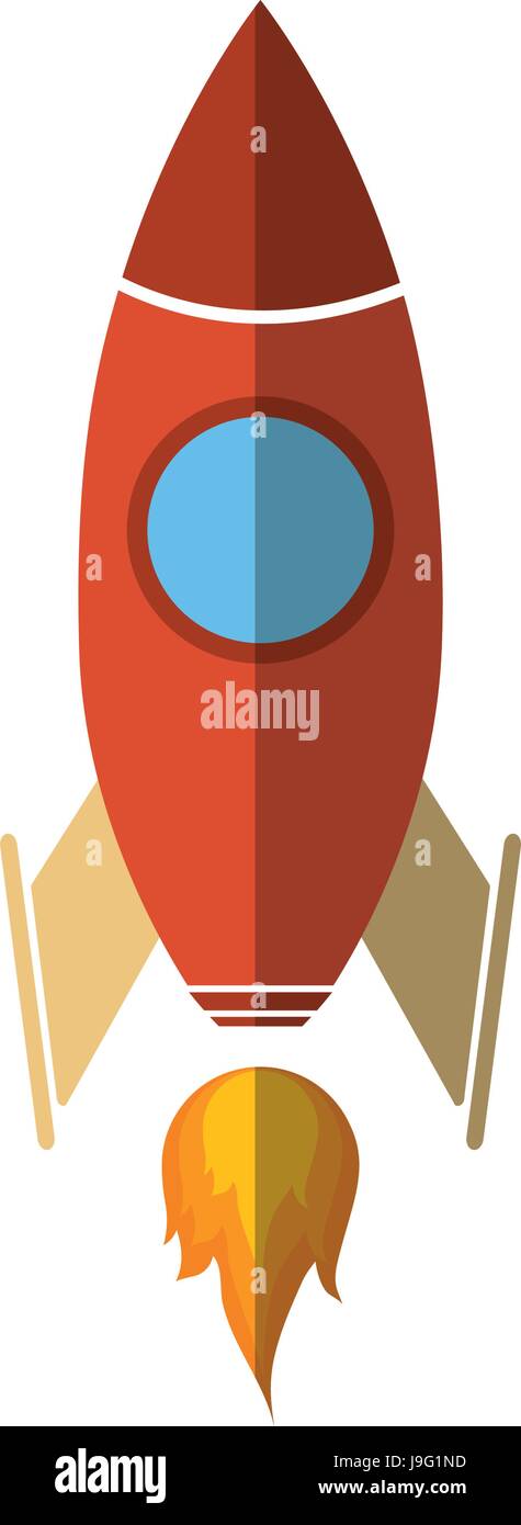 Space rocket icon Stock Vector Image & Art - Alamy