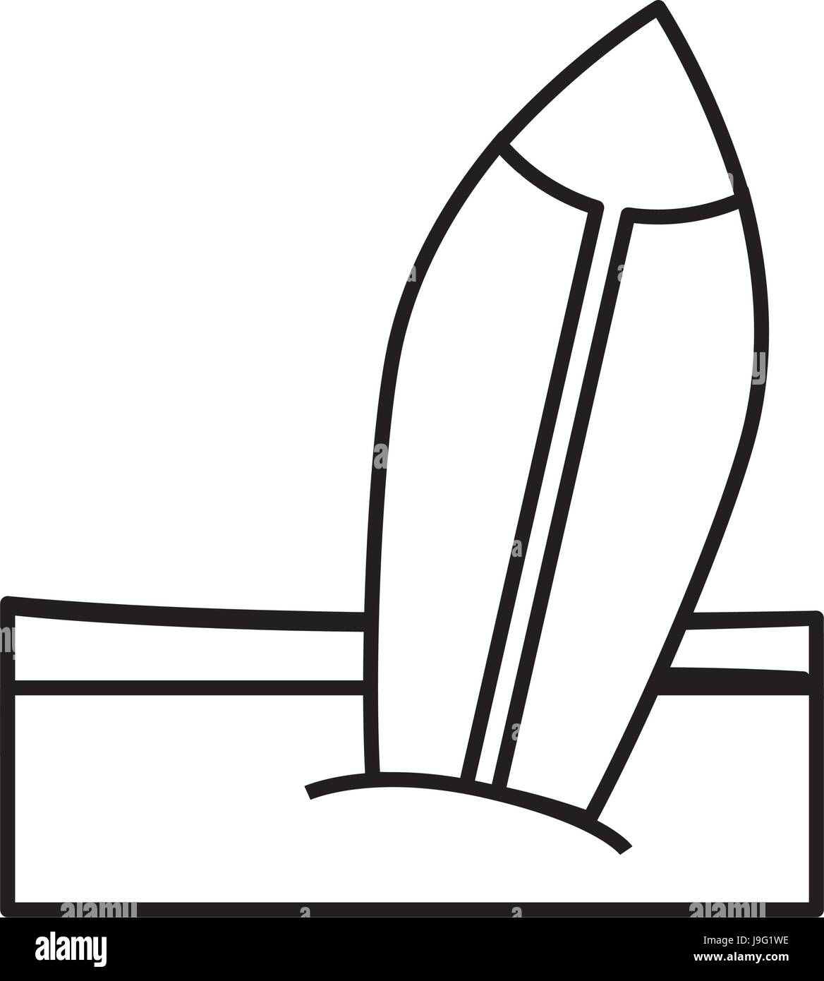 surfboard icon image Stock Vector Image & Art - Alamy