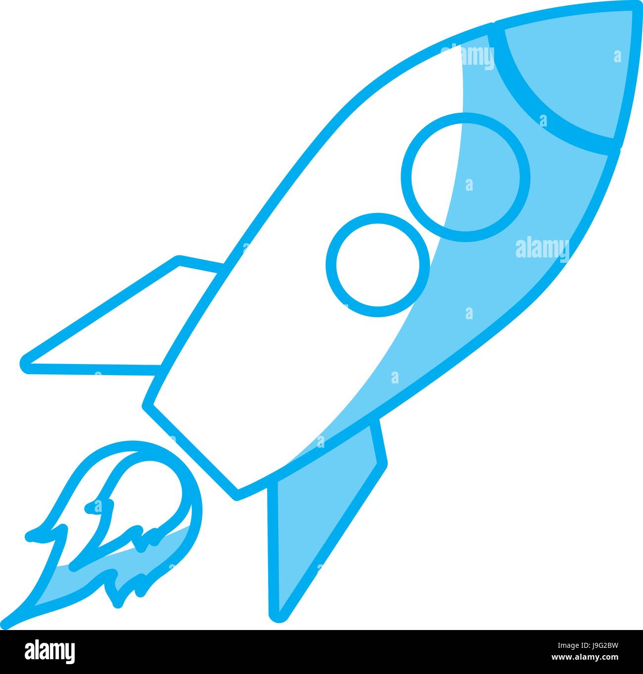 Space rocket icon Stock Vector Image & Art - Alamy