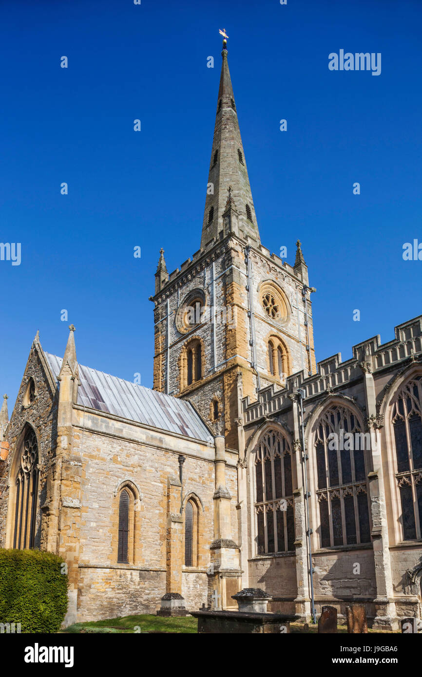 England, Warwickshire, Stratford-upon-Avon, Holy Trinity Church Stock Photo