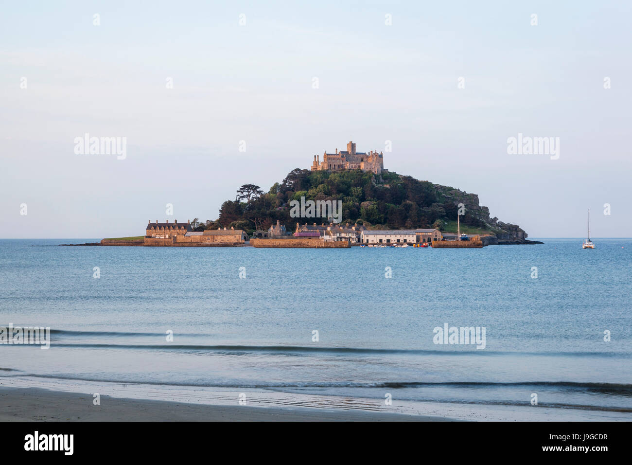 England, Cornwall, Marazion, St.Michaels Mount Stock Photo