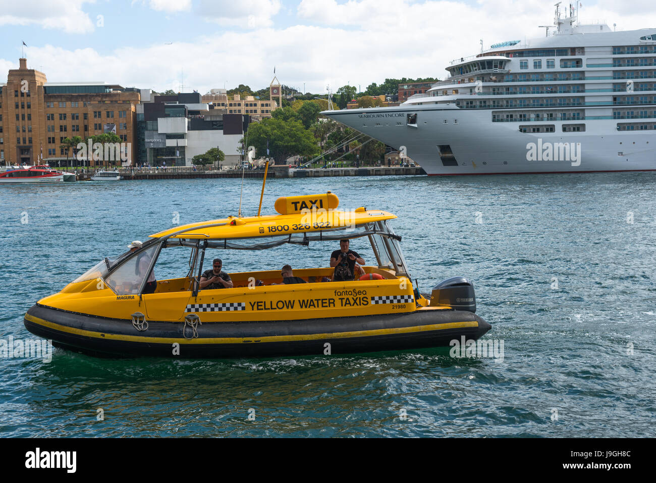 Water taxi at Circular Key, Sydney, Australia Stock Photo Alamy