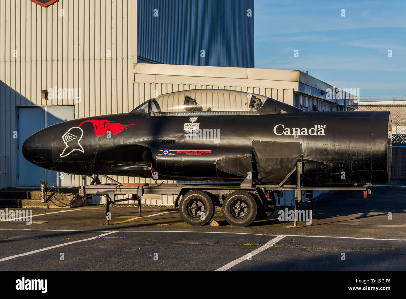 CFB Comox Air Force Base, Comox, Vancouver Island, British Columbia, Canada Stock Photo Alamy
