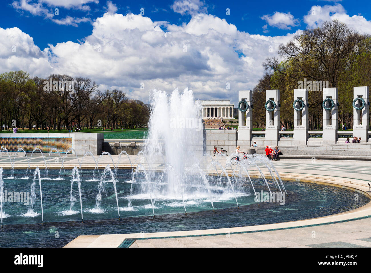 The World War II Memorial, Washington, DC USA Stock Photo - Alamy