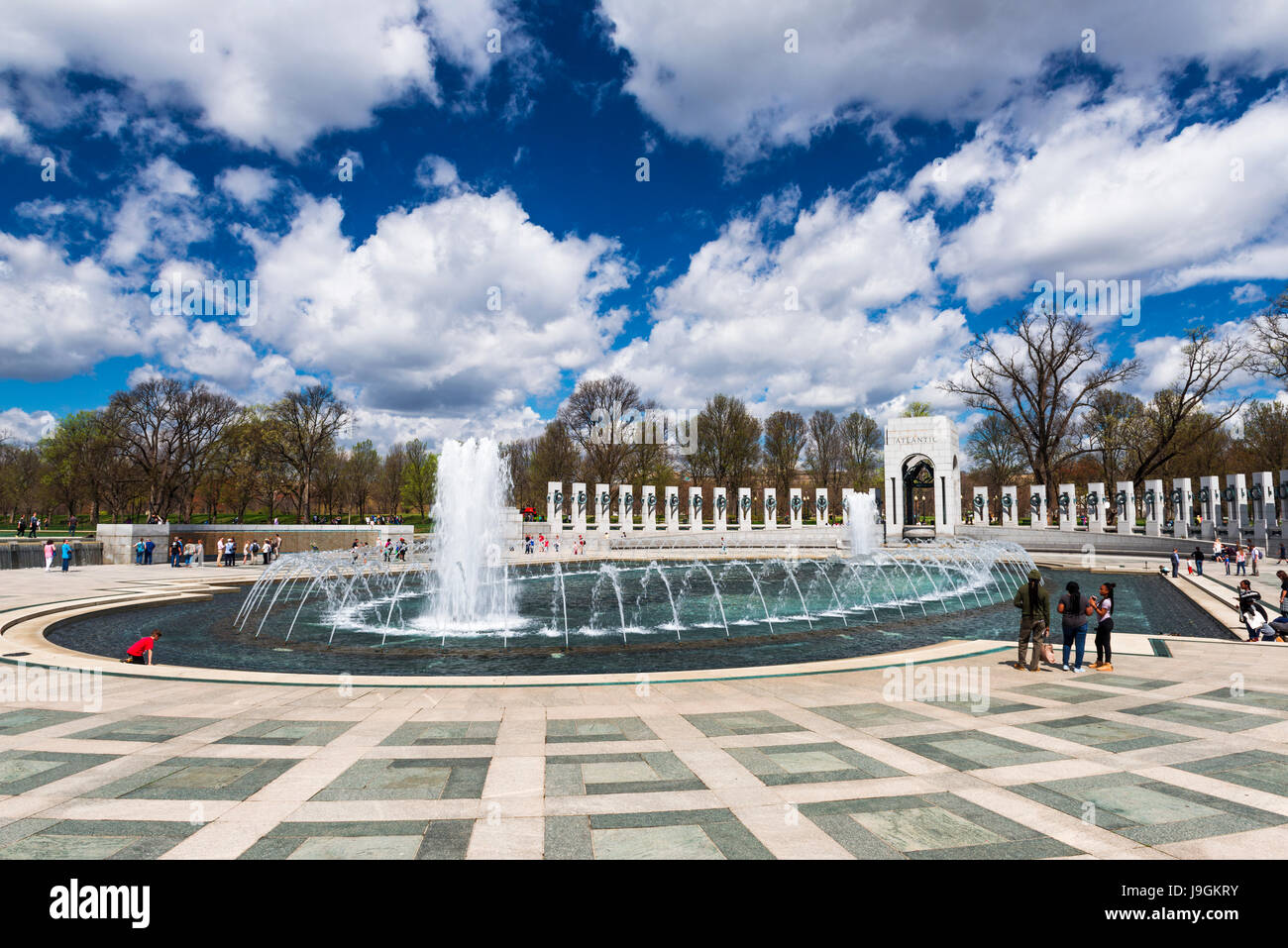 The World War II Memorial, Washington, DC USA Stock Photo - Alamy