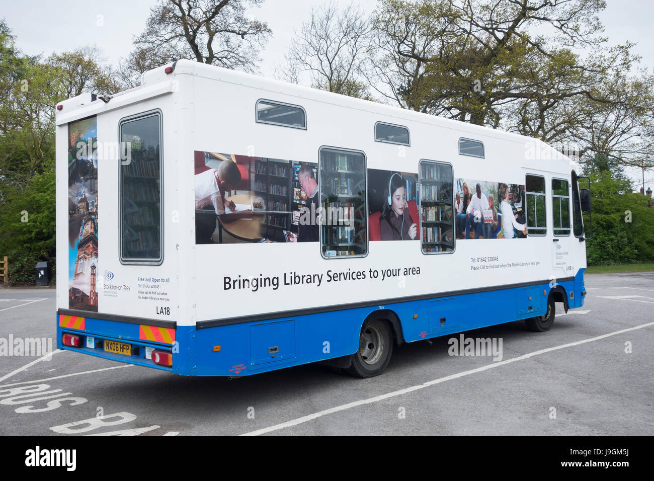 Mobile library vehicle hires stock photography and images Alamy