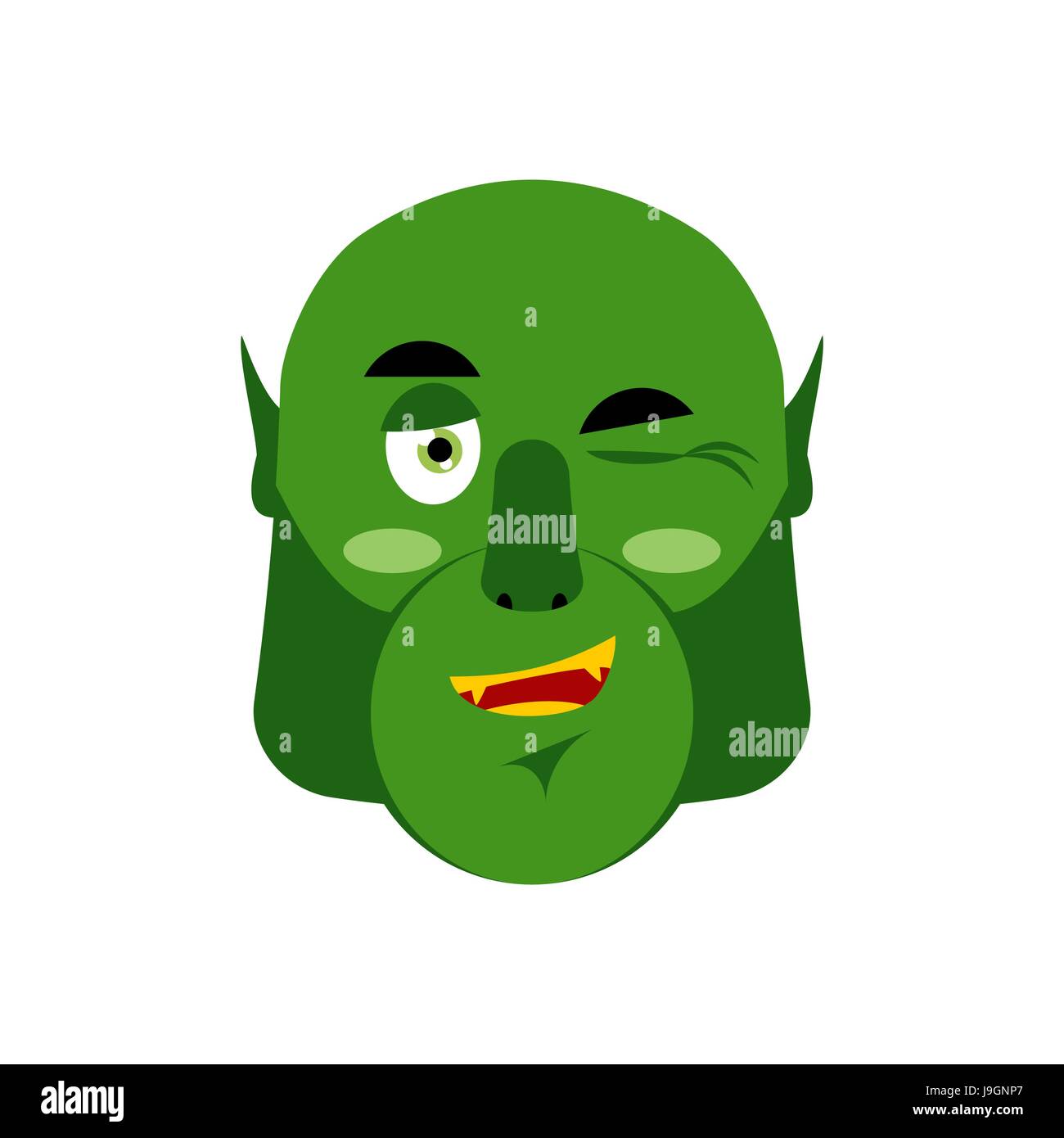 Internet Online Forum Troll Face Stock Illustration - Download Image Now -  Troll - Fictional Character, Animal, Green Color - iStock