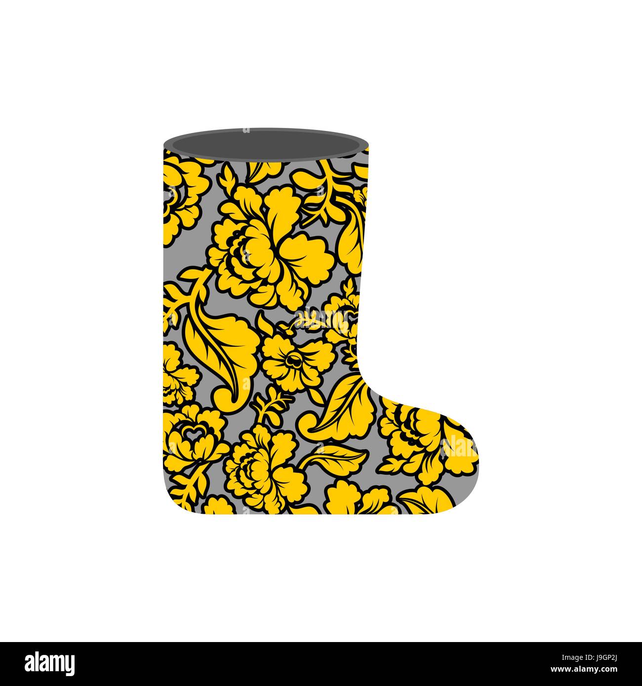 Russian retro shoes Stock Vector Images - Alamy