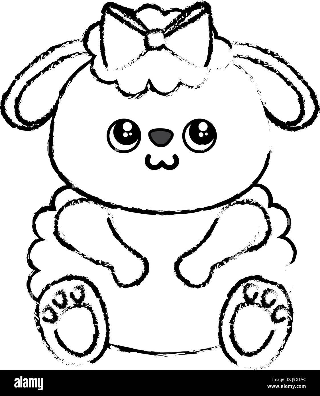 kawaii animal icon Stock Vector Image & Art - Alamy