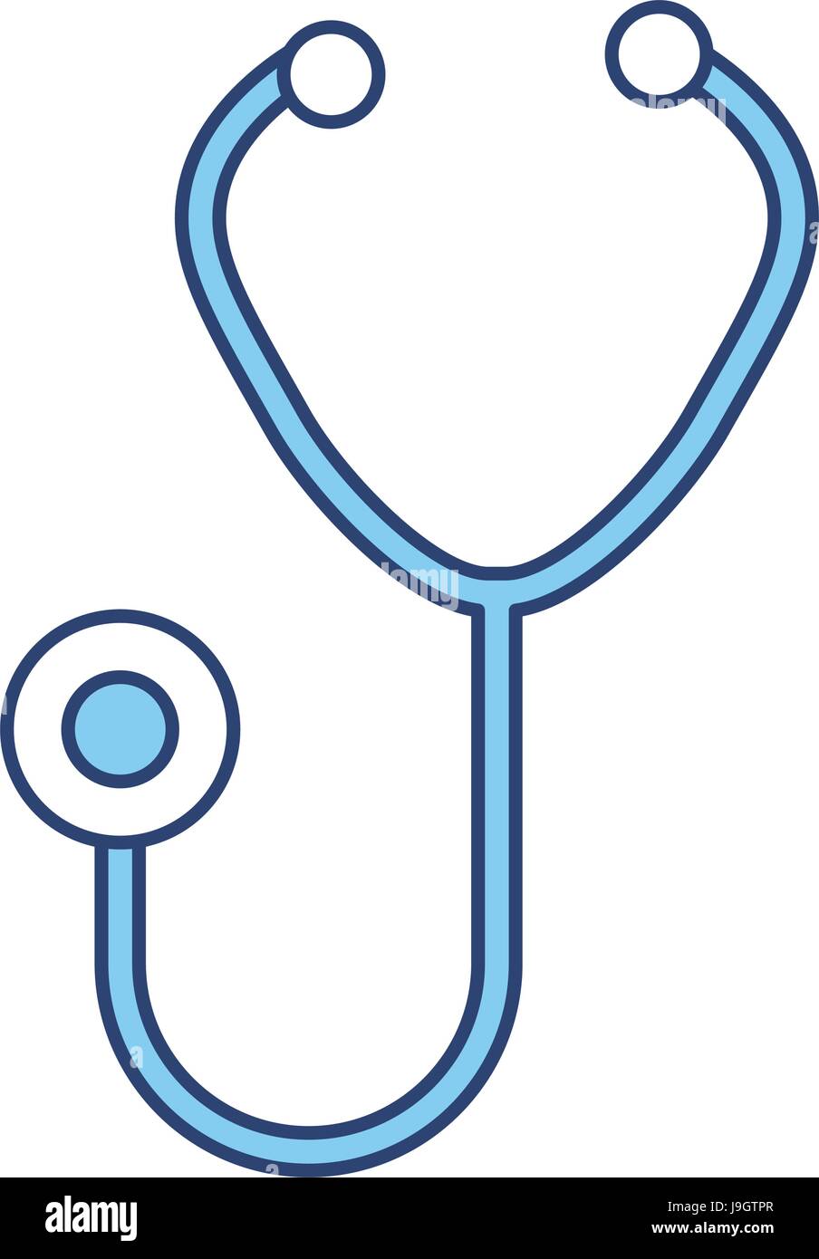 blue stethoscope cartoon Stock Vector Image & Art - Alamy