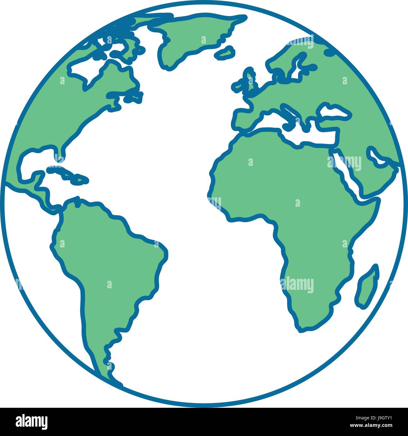 earth planet icon Stock Vector Image & Art - Alamy