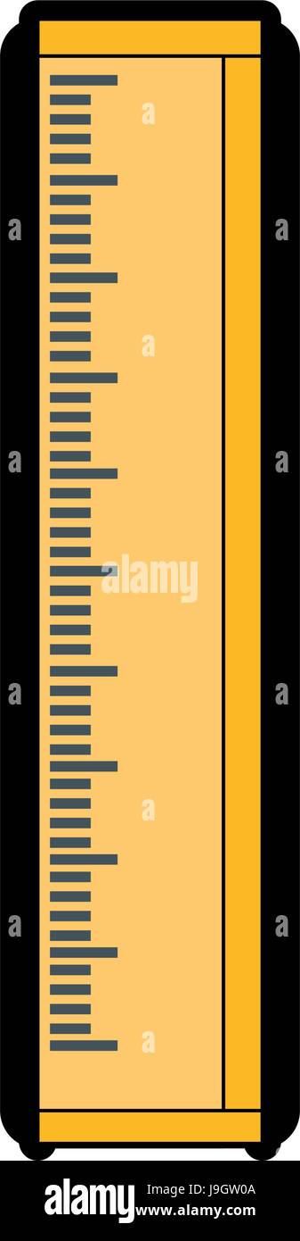 ruler utensil icon Stock Vector Image & Art - Alamy