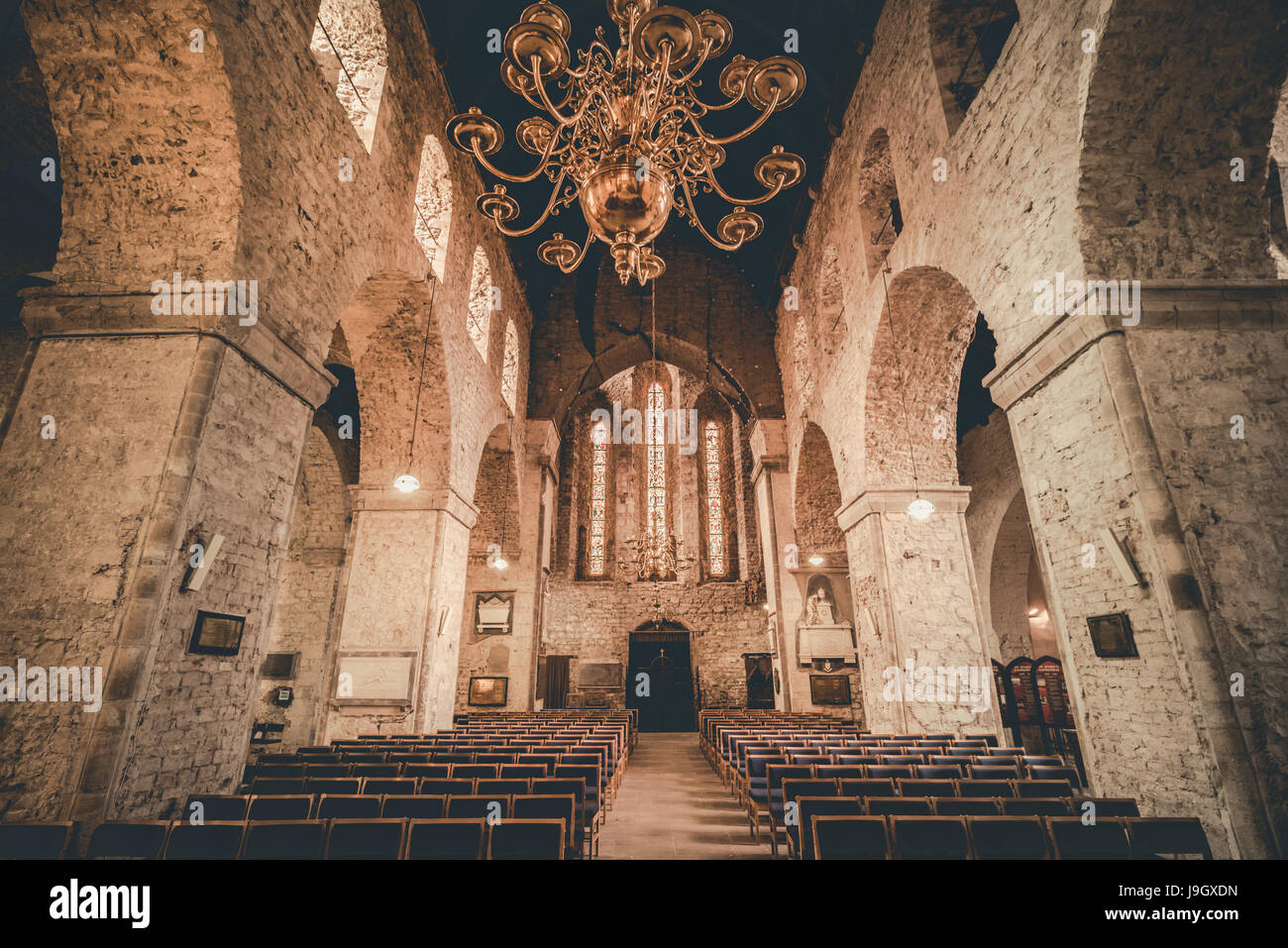 Limerick, Ireland April 2017 Interior of the Old St Mary Cathedral