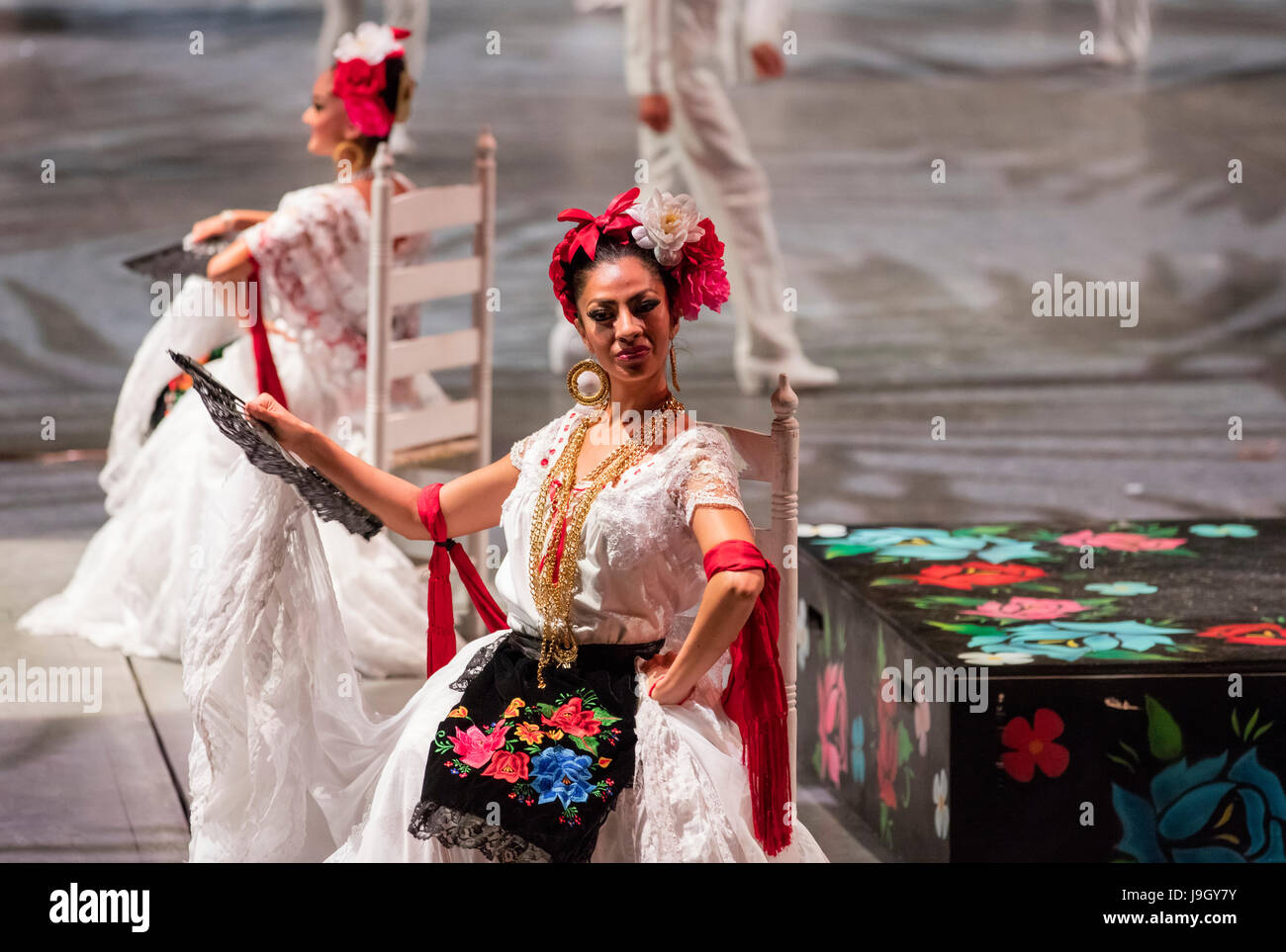 Stock Photo Musicians in costume performing traditional music at
