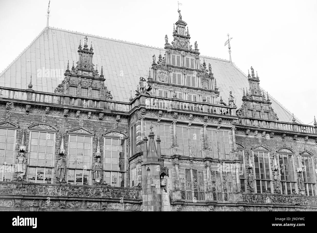 Bremen Town Hall Stock Photo